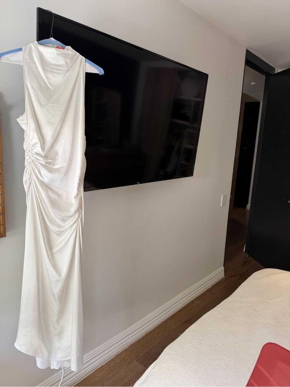 A.L.C. Ivory Dress- Inez Halter Dress